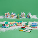 Xmas Train Color Me Set MW-22292