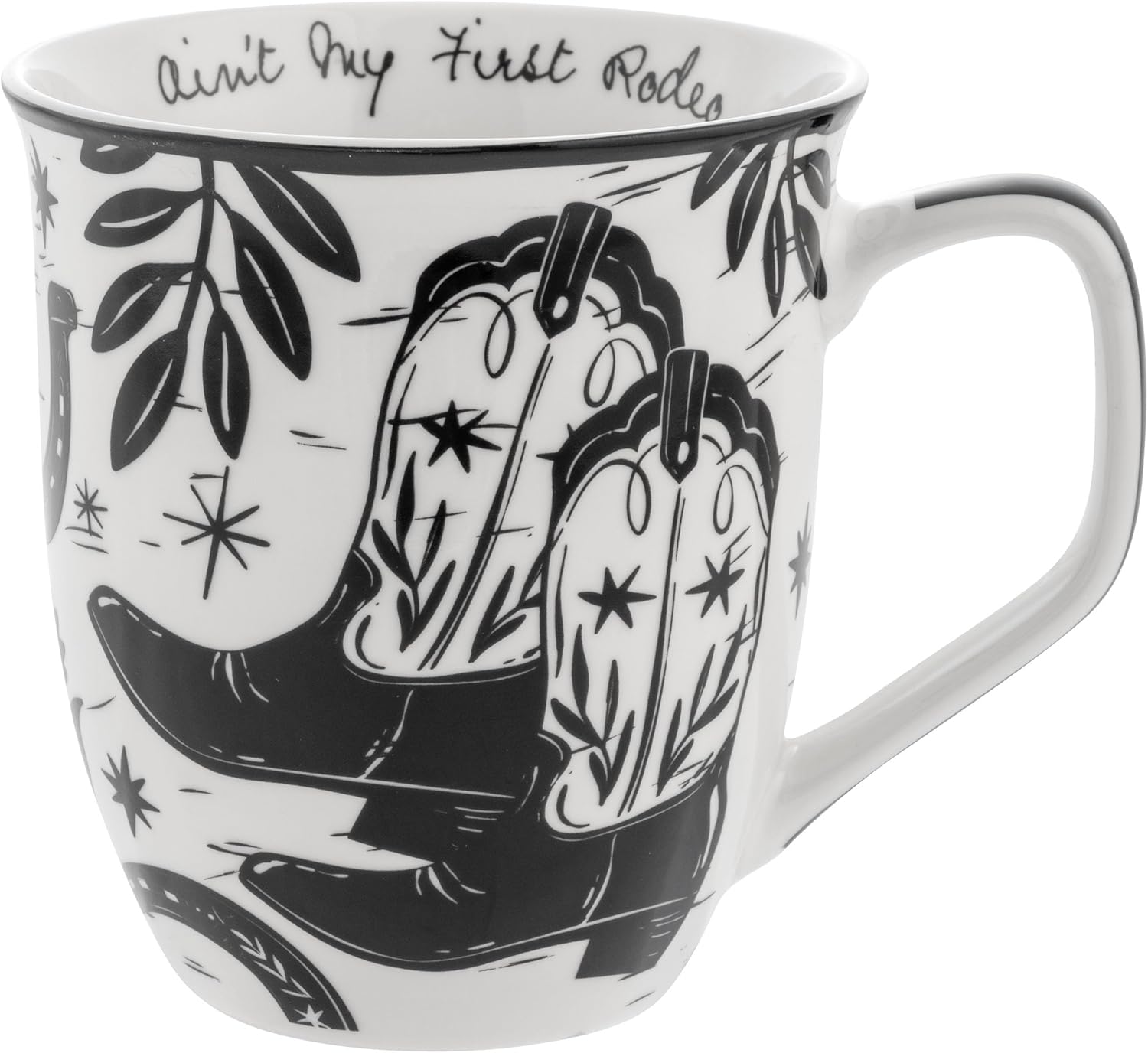 Boho Mug Western Boots MW-22315
