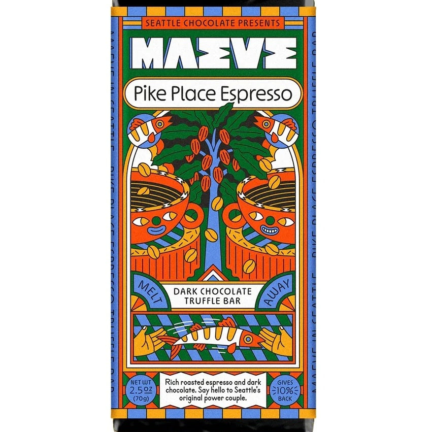 Maeve Pike Place Espresso Truffle Bar - 2.5 oz MW-22336_c61f2ac3-9d89-402d-b7e7-ec369905be34