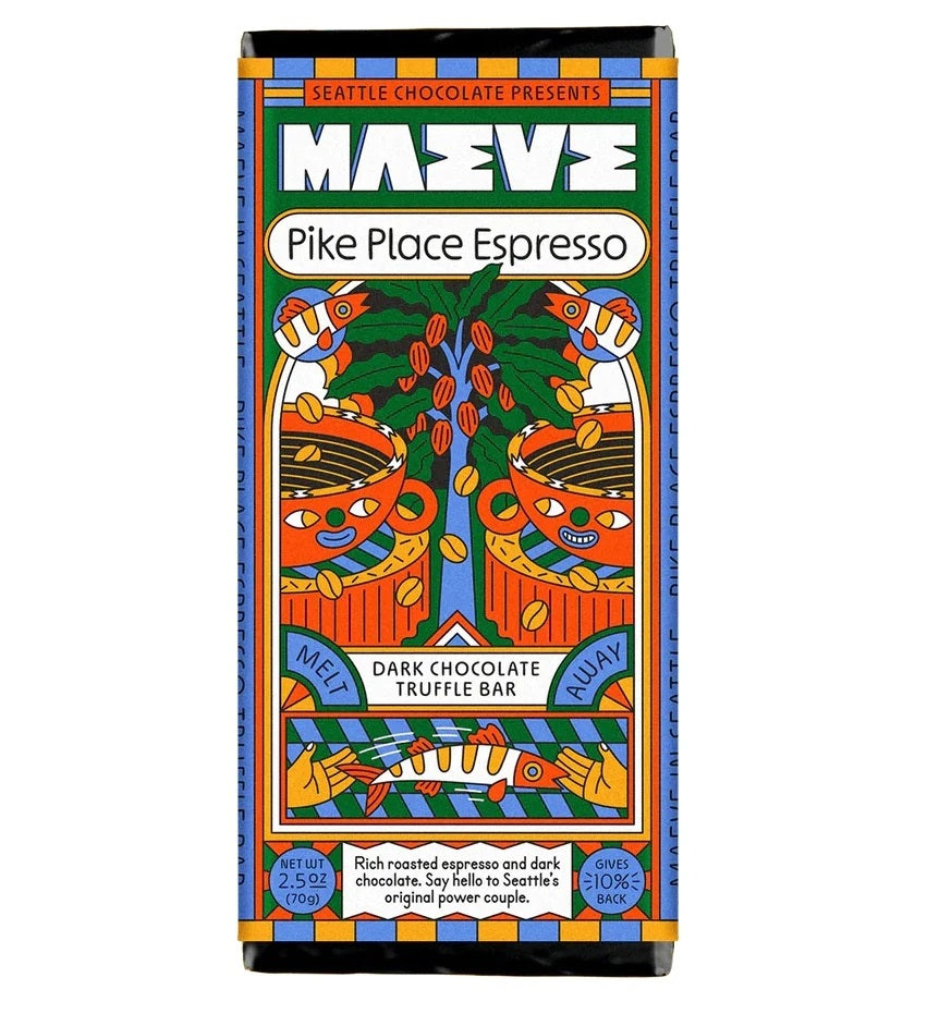 Maeve Pike Place Espresso Truffle Bar - 2.5 oz MW-22336_c61f2ac3-9d89-402d-b7e7-ec369905be34