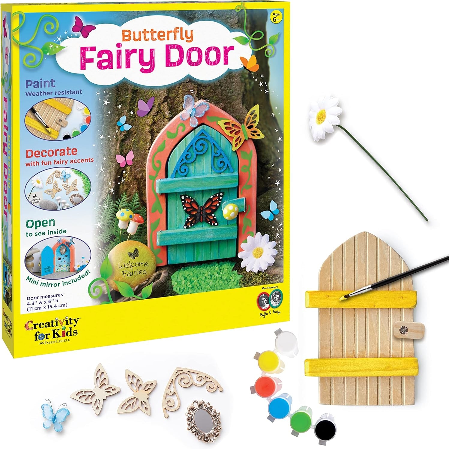 Butterfly Fairy Door Kit MW-22349