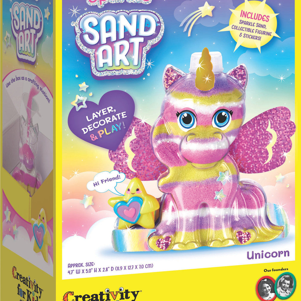 Sand Art Unicorn Sparkle MW-22355