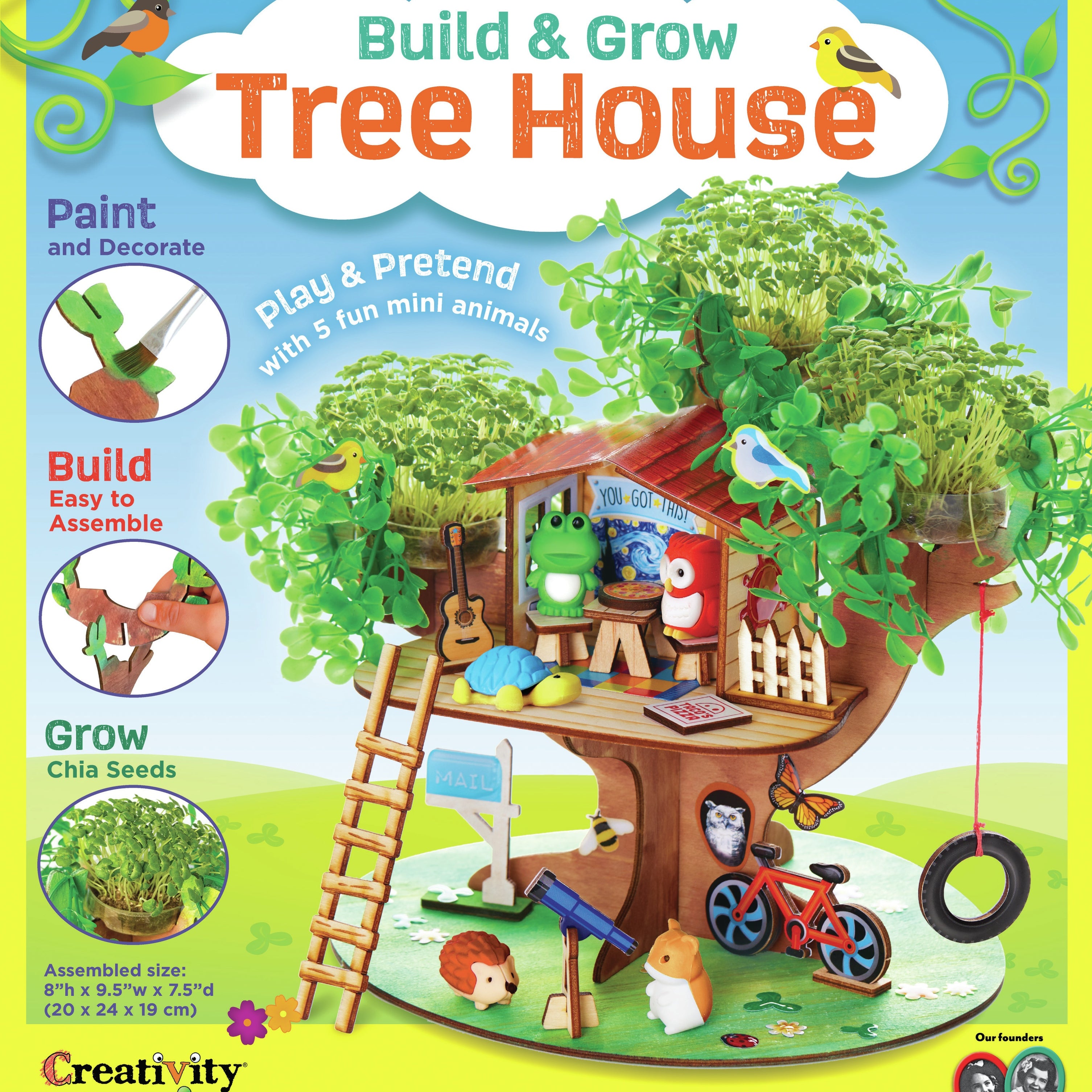 Build And Grow Treehouse MW-22356