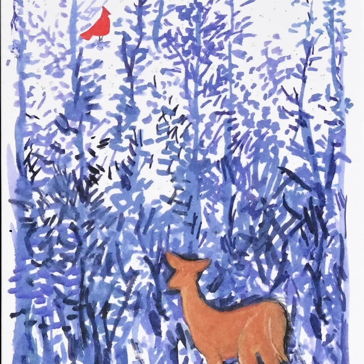 Winter Woodcut Holiday Cards MW-22370_8150a675-b149-4cbe-b39f-b5fd7eb5e43a