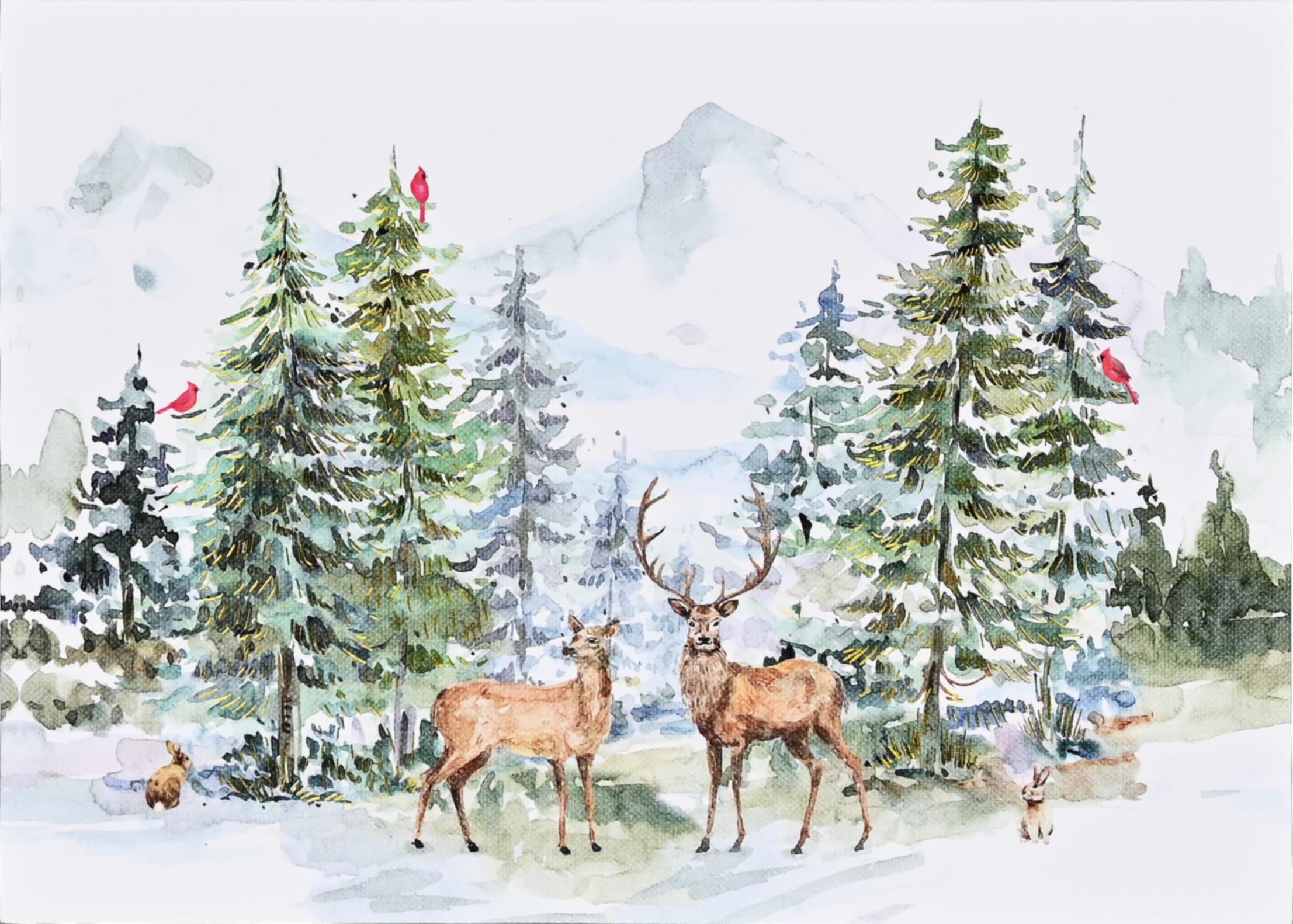 WINTER WONDERLAND HOLIDAY CARD MW-22372