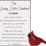 LUCKY LITTLE CARDINAL CHARM MW-22471