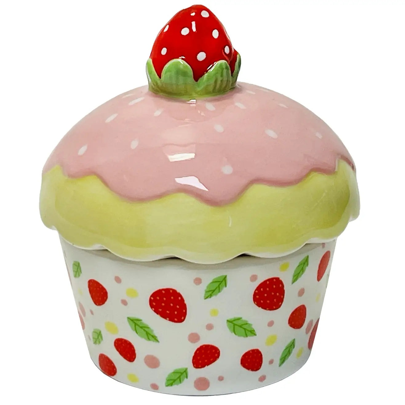STRAWBERRY CUPCAKE TRINKET BOX MW-22502