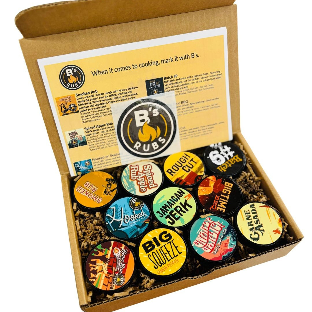 B's Rubs Sampler Gift Box MW-22515