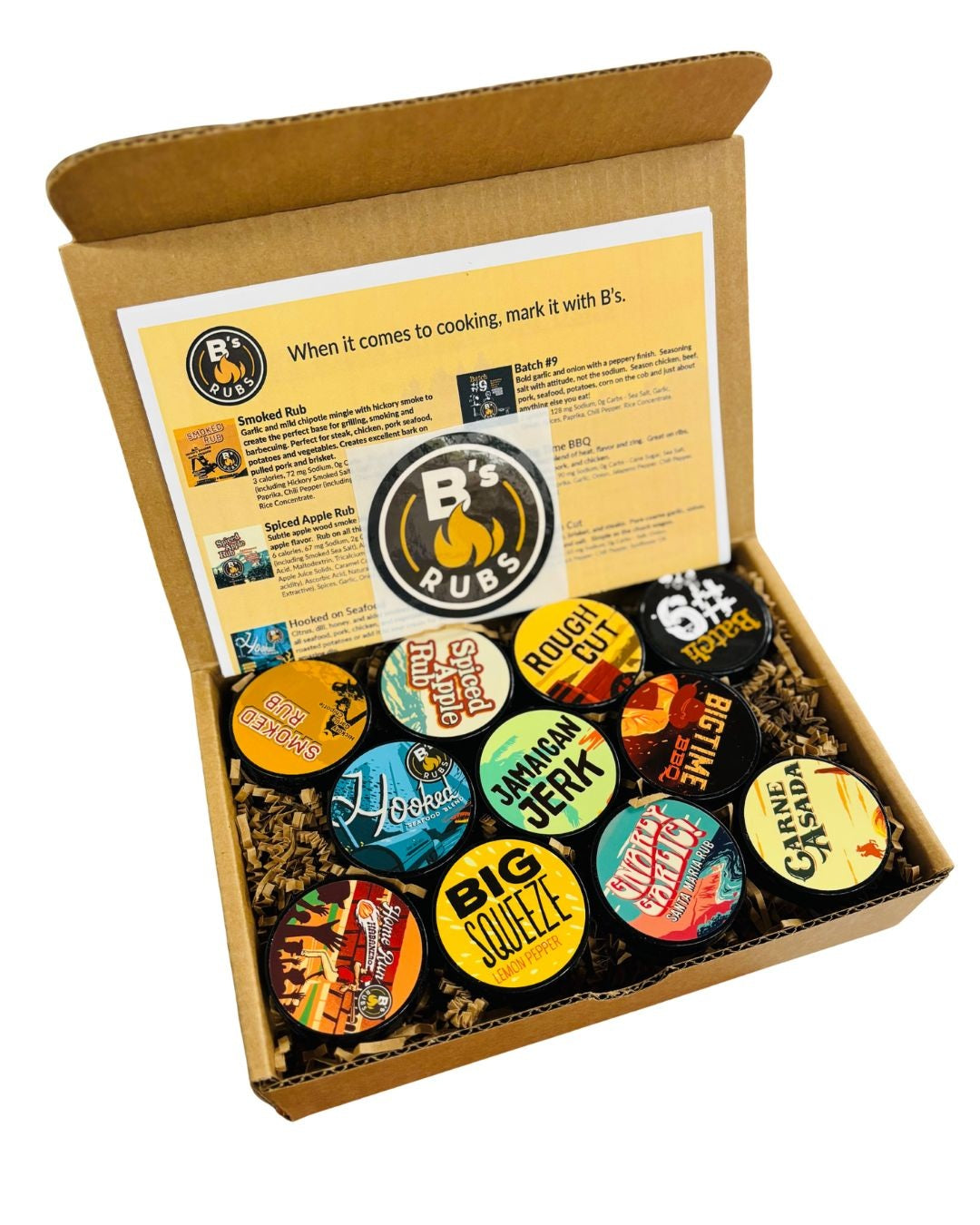 B's Rubs Sampler Gift Box MW-22515