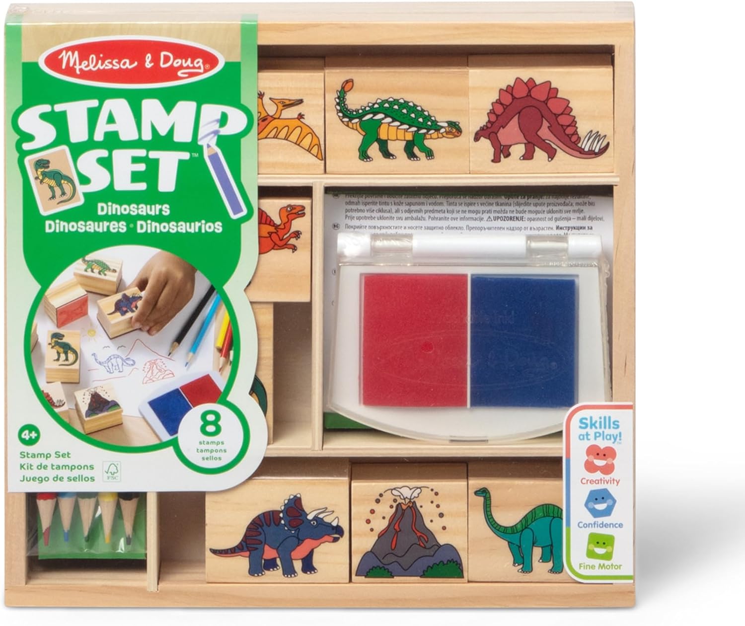 Diinosaur Stamp Set MW-22572