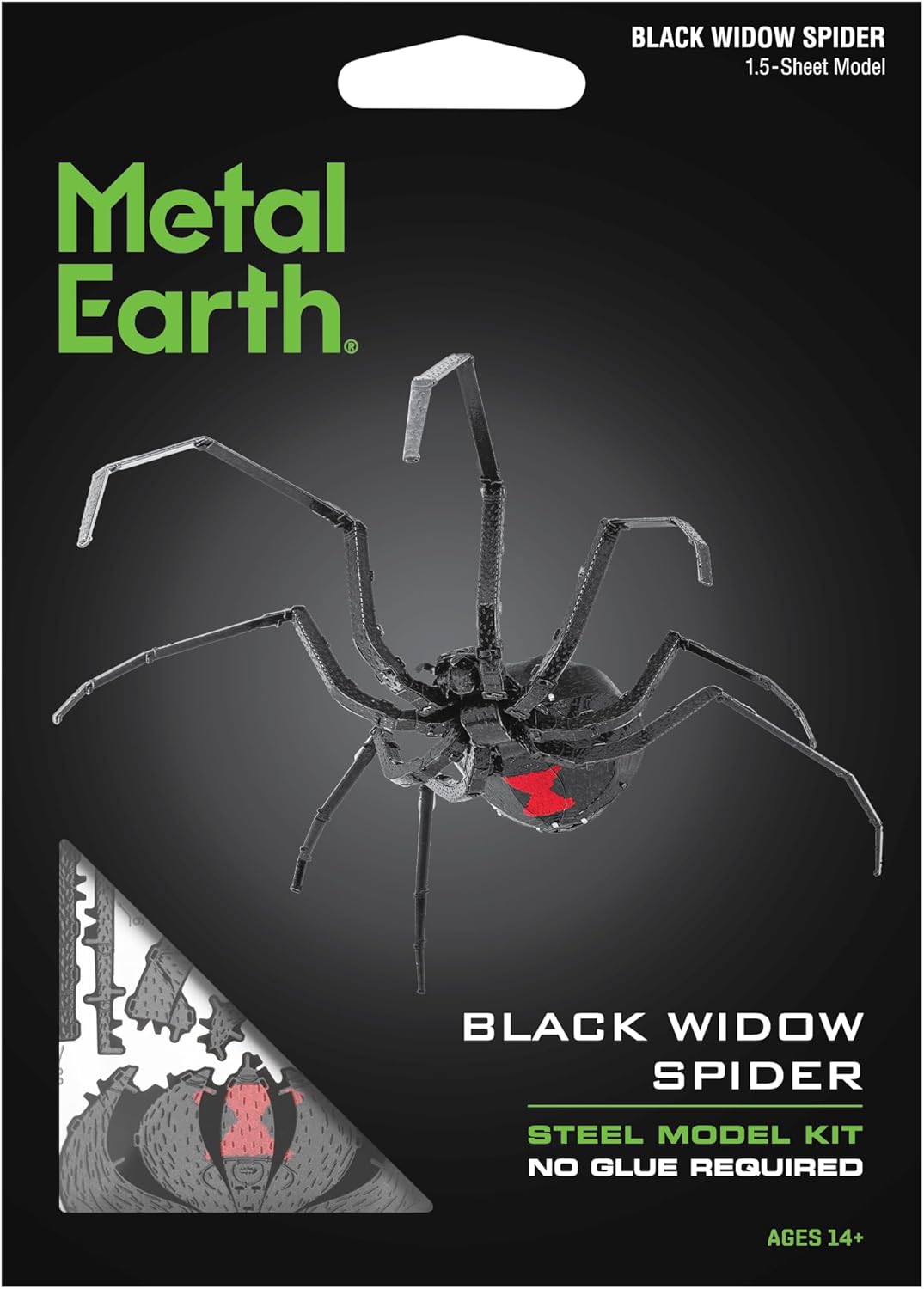 Black Widow Metal 3D Model Kit MW-22579_5