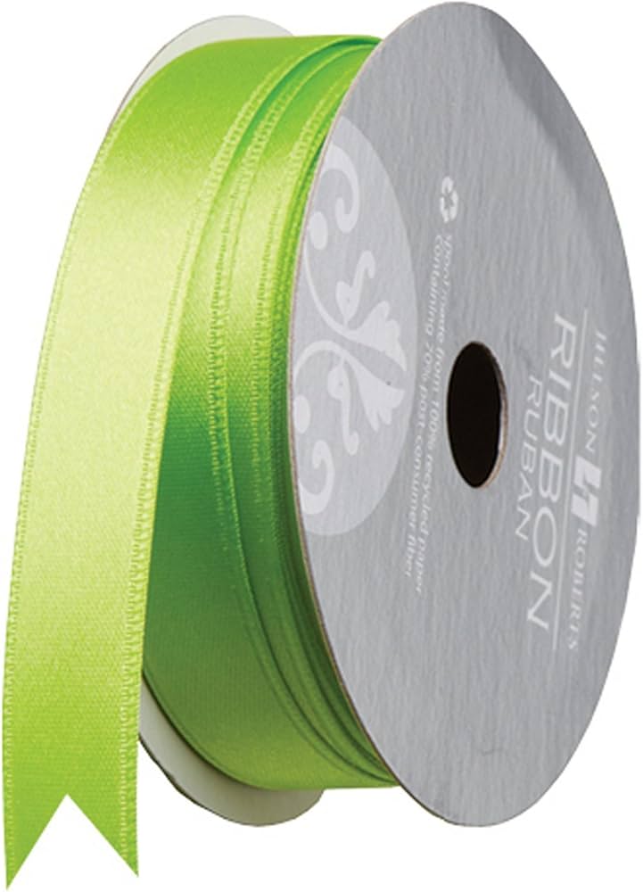 Satin 1" Ribbon Lime MW-22599