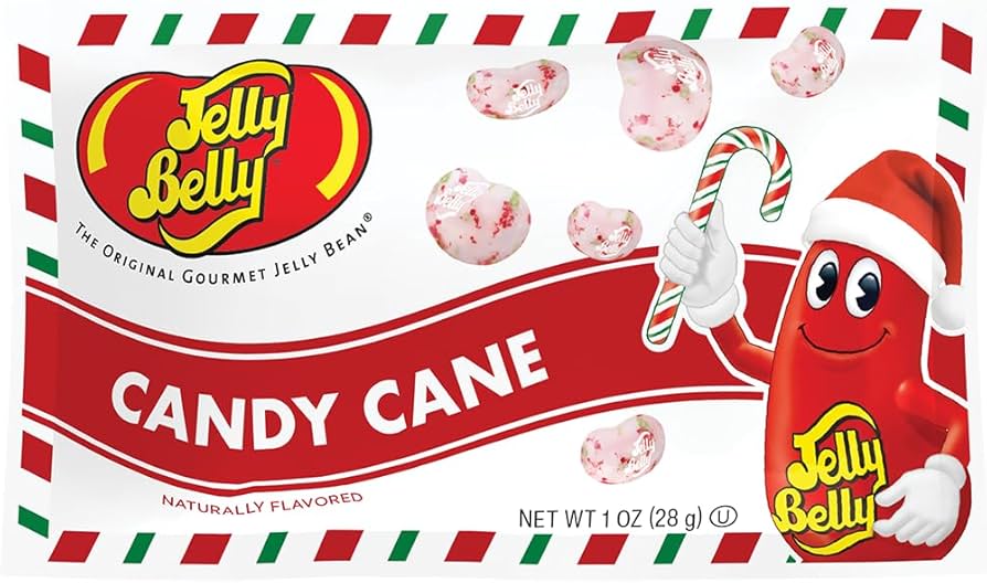 Candy Cane 1Oz Beans Jelly Bel MW-22631