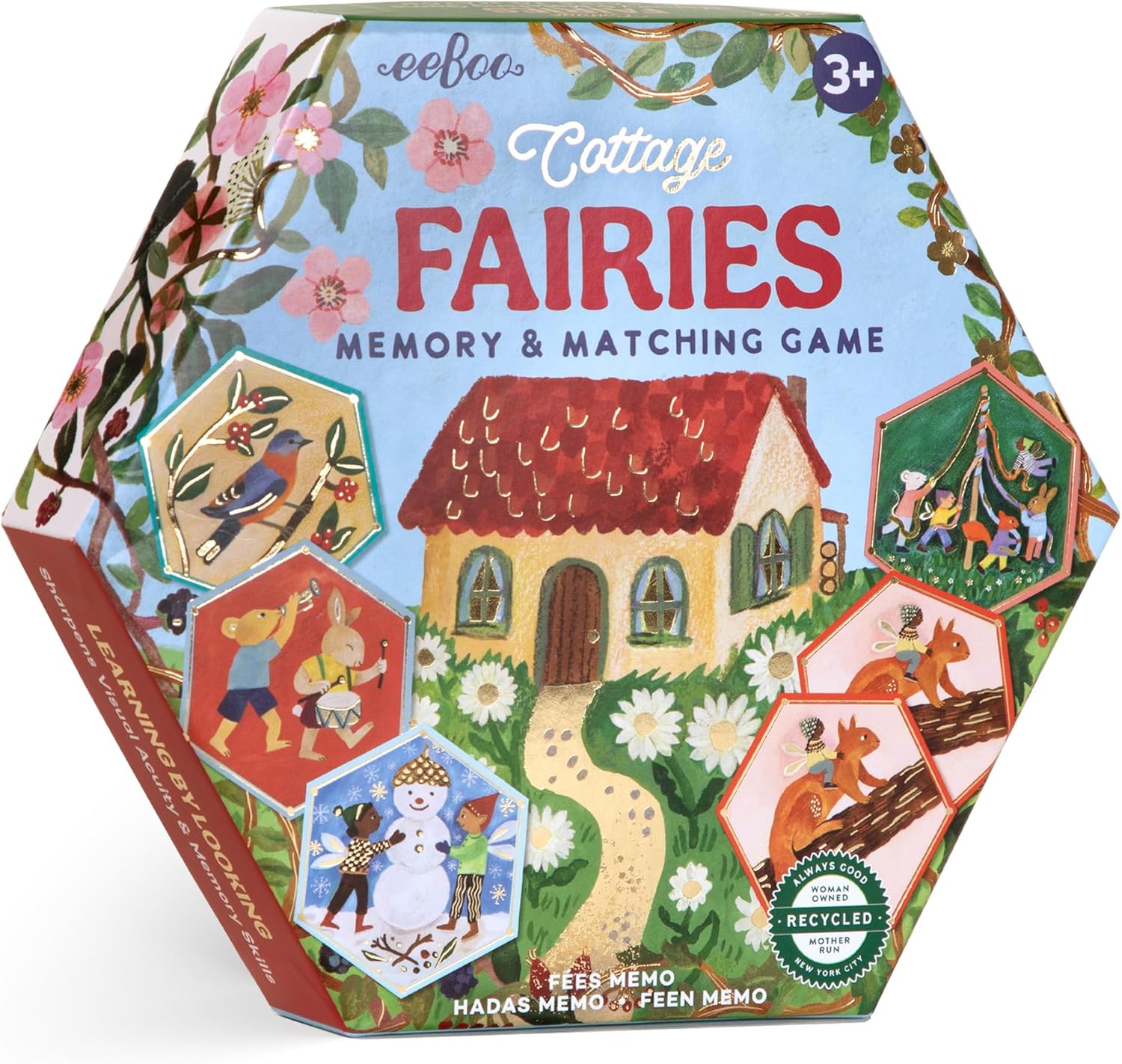 Cottage Fairies Memory Game 80 MW-22648