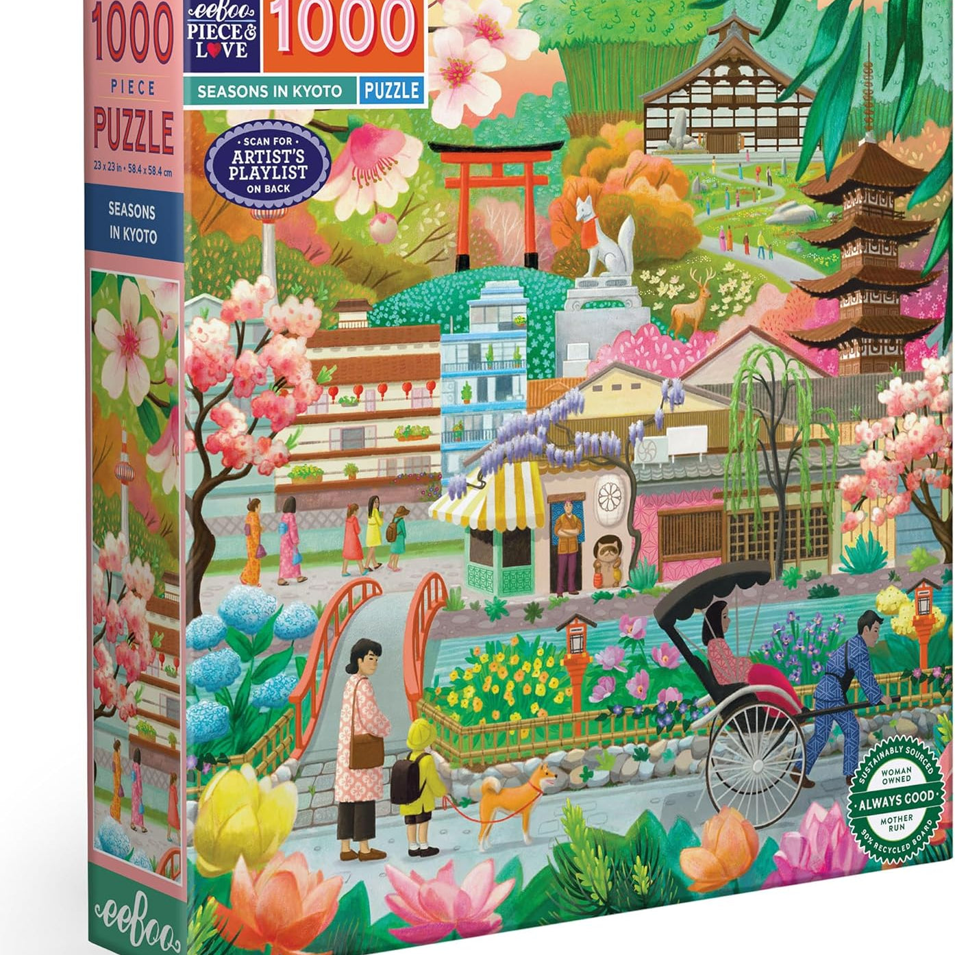Seasons In Kyoto 1000 Puzzle 20 MW-22649