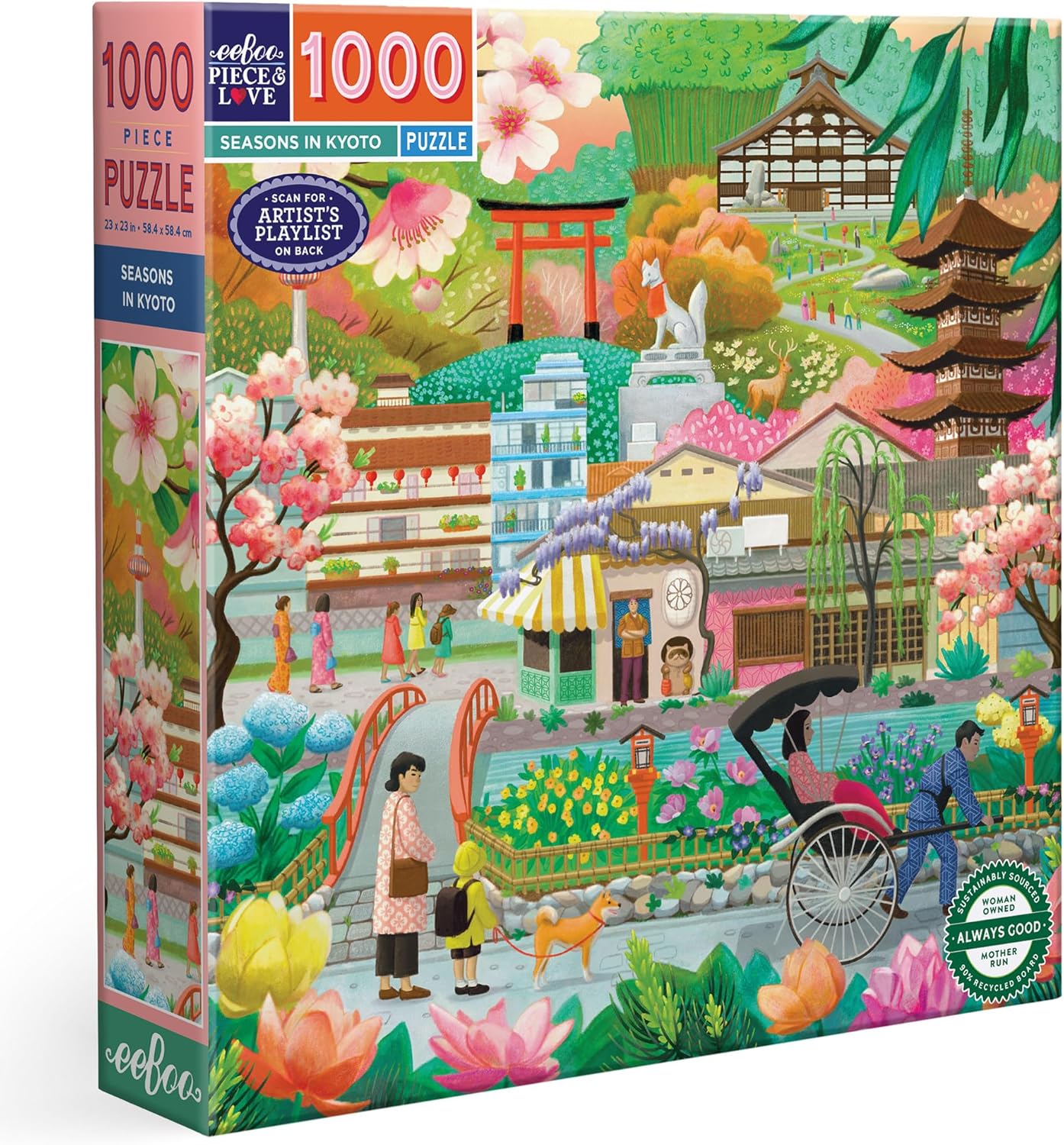 Seasons In Kyoto 1000 Puzzle 20 MW-22649