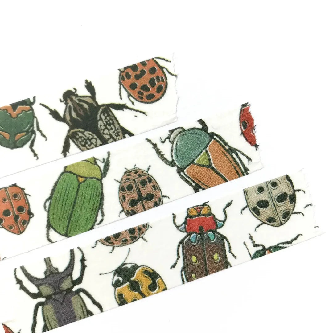 Washi Tape Bettle Insect 50 MW-22673