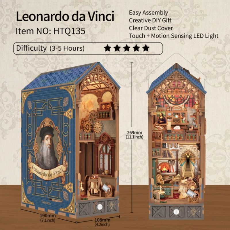 Leonardo Da Vinci Book Nook 50 MW-22712_2