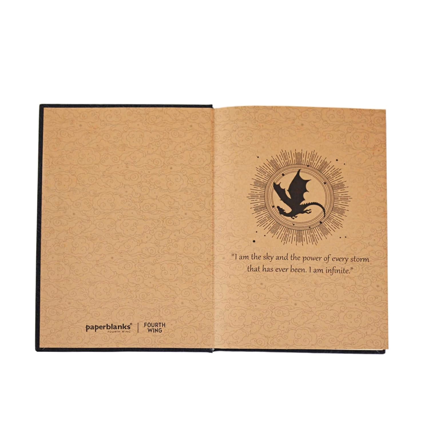 Fourth Wing Shadows Of Navarre Ultra Custom Lined Hardcover Journal, 144Pg 50 MW-22714_3