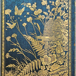 Les Papillons Ultra Embossed Lined Hardcover Journal – Blue & Gold Butterfly Des 50 MW-22717
