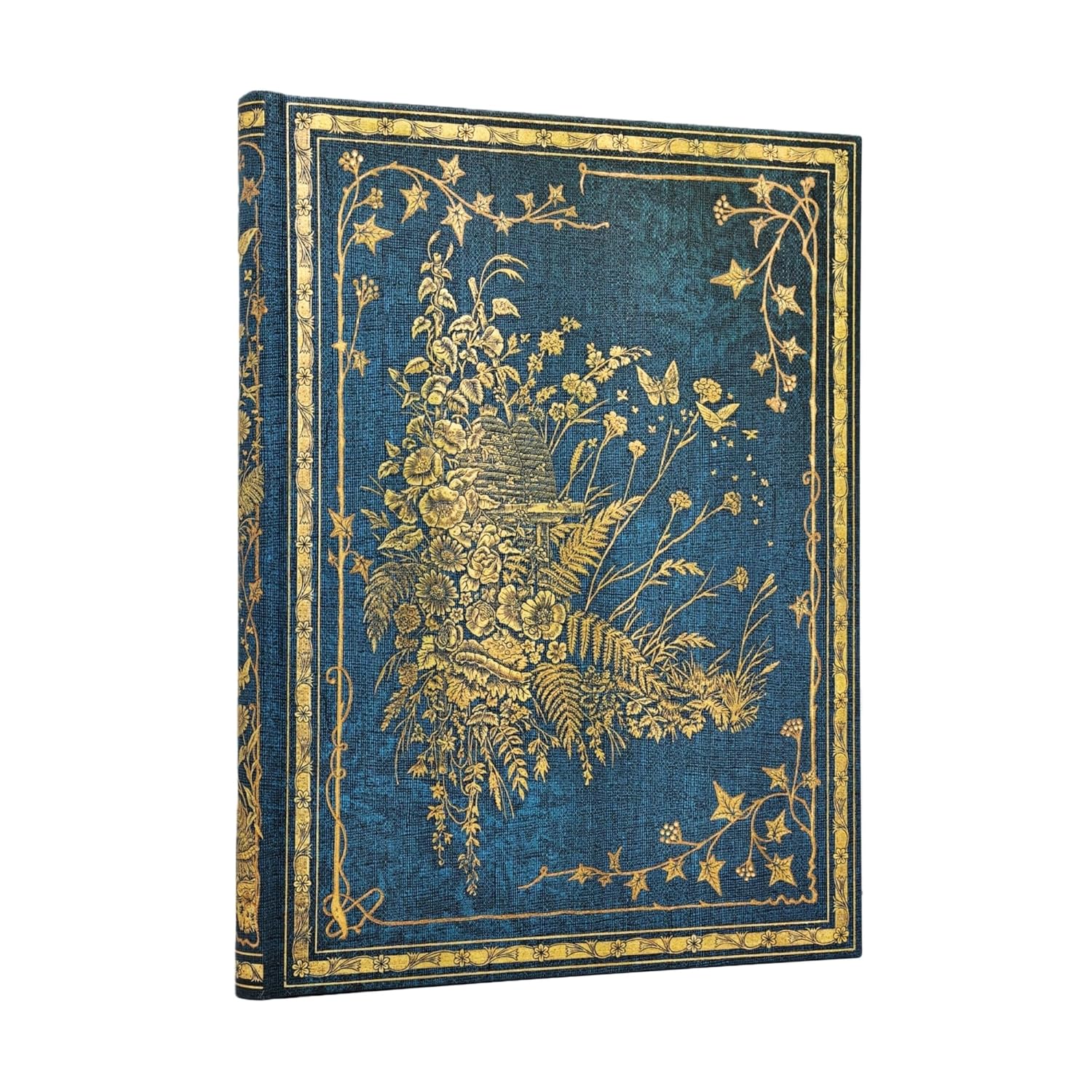 Les Papillons Ultra Embossed Lined Hardcover Journal – Blue & Gold Butterfly Des 50 MW-22717_9e947cd4-274f-4e73-913e-56253c69c2ea