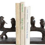 Creative Co-Op Resin Birds on a Branch Shaped Bookends (Set of 2 Pieces) 50 MW-22730