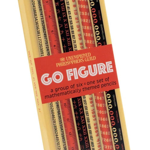 Go Figure Pencil Set 50 MW-22739