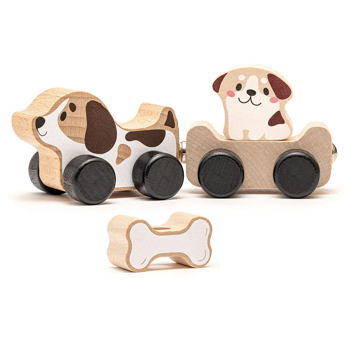 Wooden Puppies Set 80 MW-22823_2