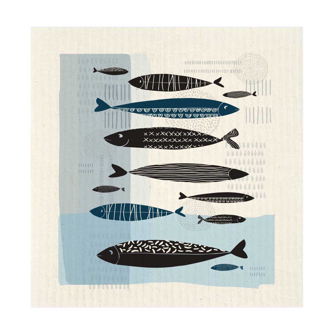 Blue Fish Swedish Dishcloth 50 MW-22882