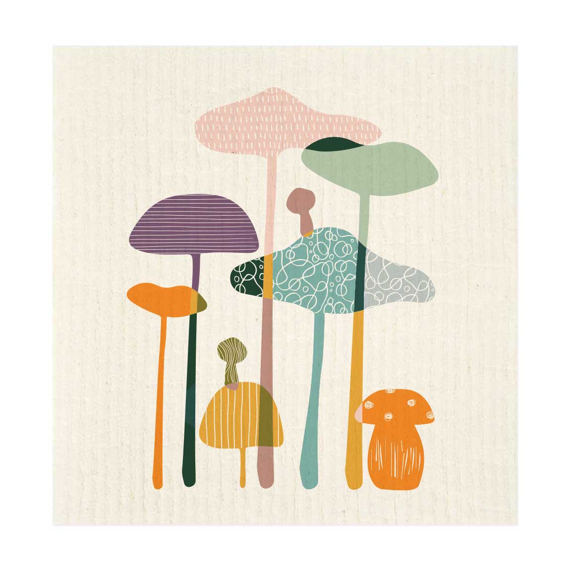 Tall Mushroom Swedish Dishclot 50 MW-22884