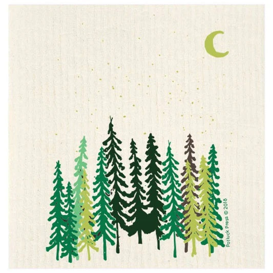 Swedish Dishcloth Moon Trees 50 MW-22892