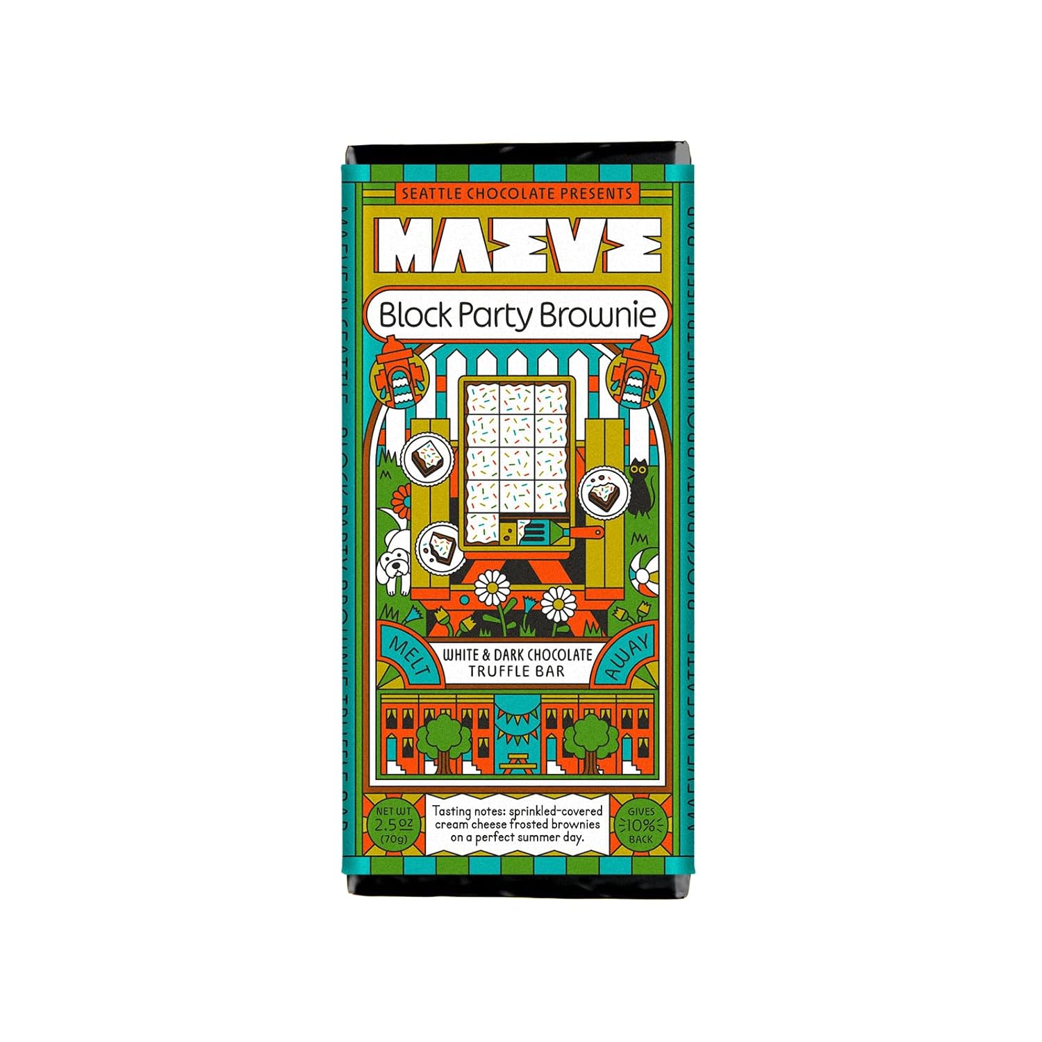 Brownie Truffle Choc Bar 83 MW-22898