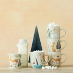 Animal & Botanical Stoneware Mug - 12 oz 50 MW-22925_b6d1eb10-6345-4460-88bf-00f12b118cb5