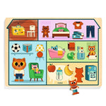 Wooden Puzzle House 80 MW-22962_8206b83b-b006-4a23-b272-002268ff50d4