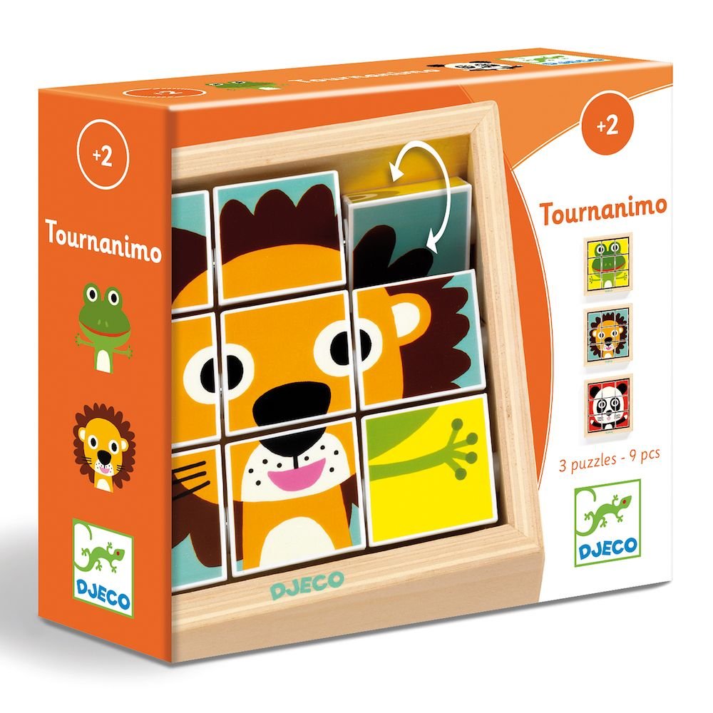 Turning Puzzle Animal Faces 80 MW-22966