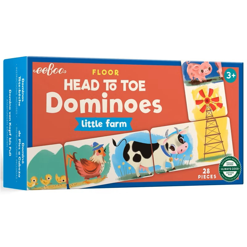 Farm Head To Toe Dominoes 80 MW-23016