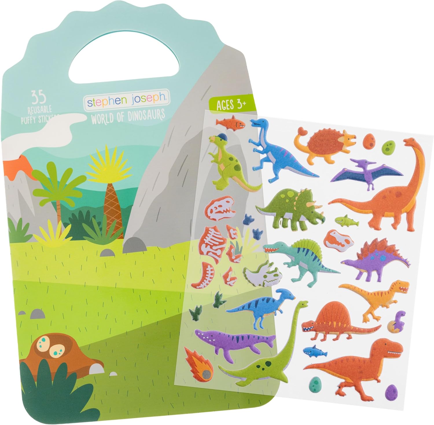 Puffy Stickers Dinosaur 80 MW-23053_1b70b92a-db9a-46f0-9b8b-32cf25c4cabe