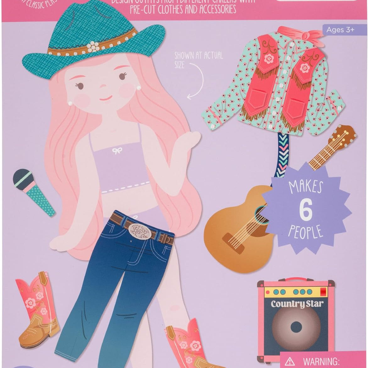 Paper Doll Kit Cowgirl 80 MW-23058