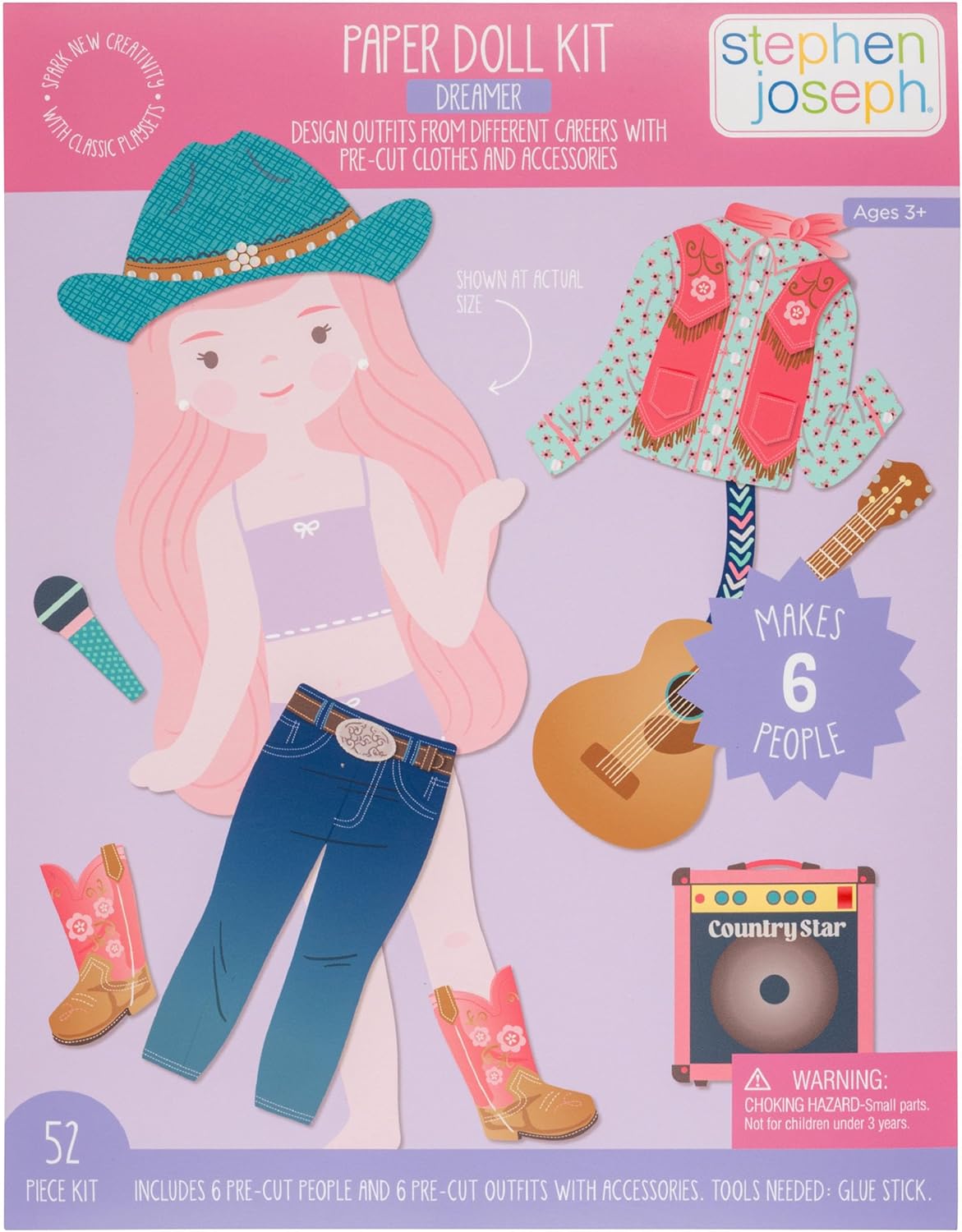 Paper Doll Kit Cowgirl 80 MW-23058