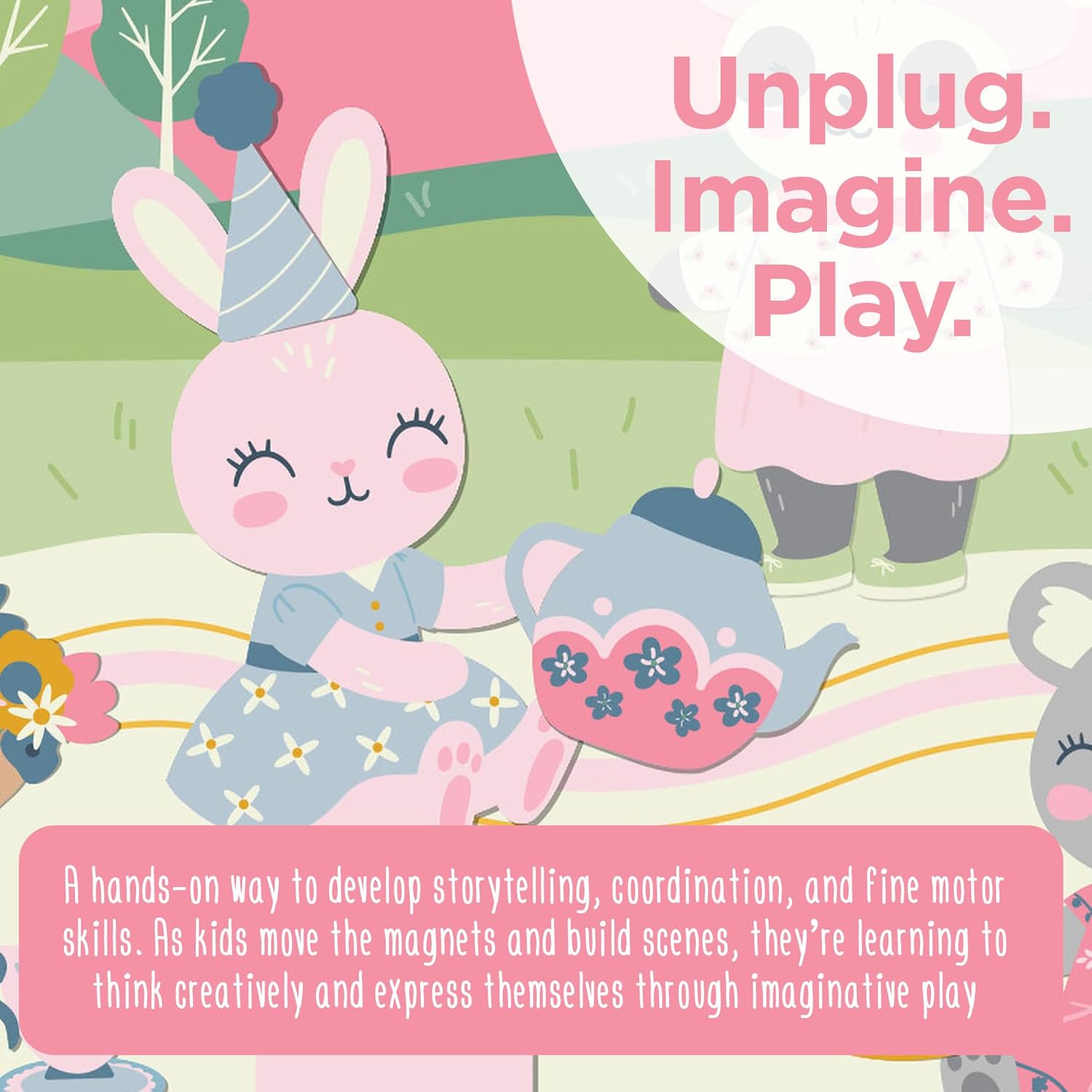 Magnetic Play Set Picnic 80 MW-23059_5