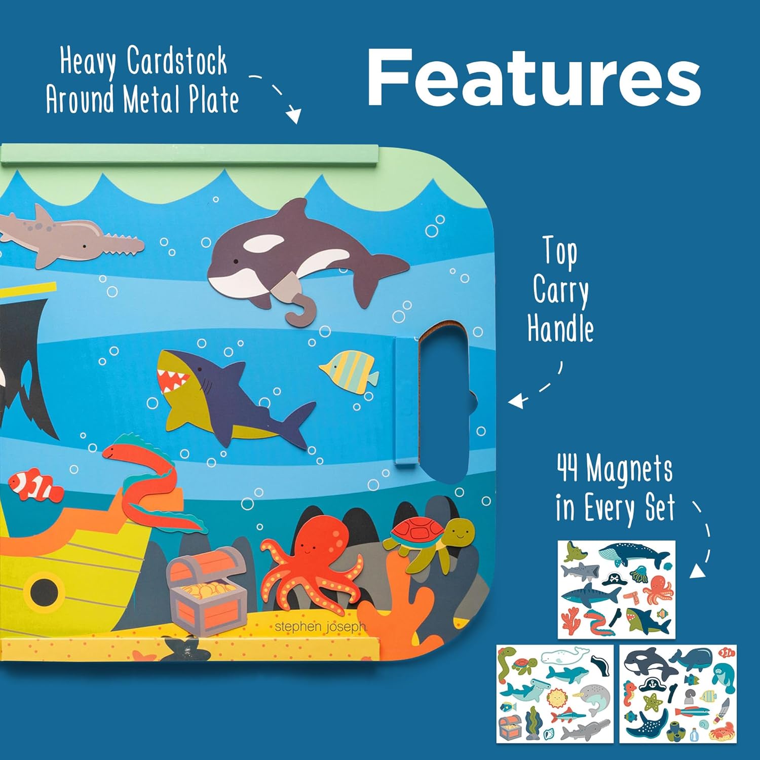 Magnetic Play Set Shark 80 MW-23061_2