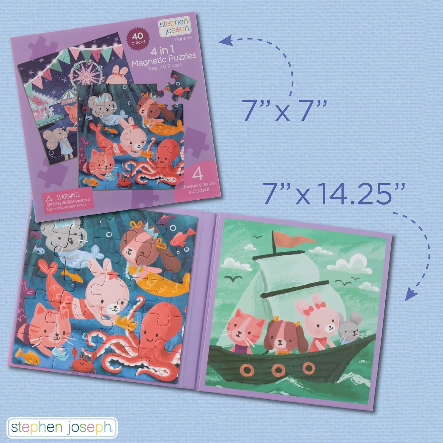 Magnetic Puzzle 4-In-1 Fairyta 80 MW-23062_c919acf9-264c-4898-a1a8-a0ef21f7b080