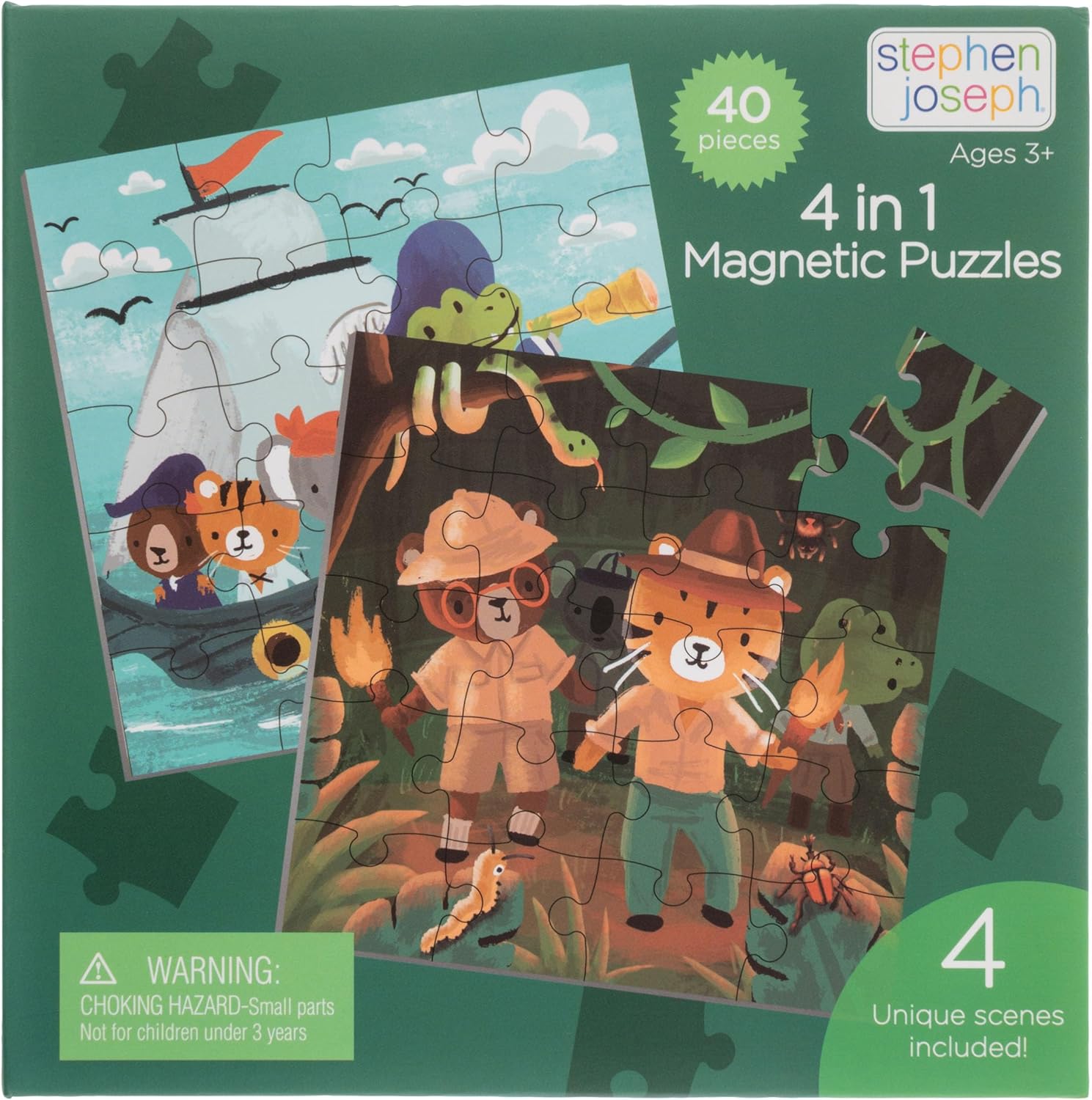 Magnetic Puzzle 4-In-1 Adventu 80 MW-23063