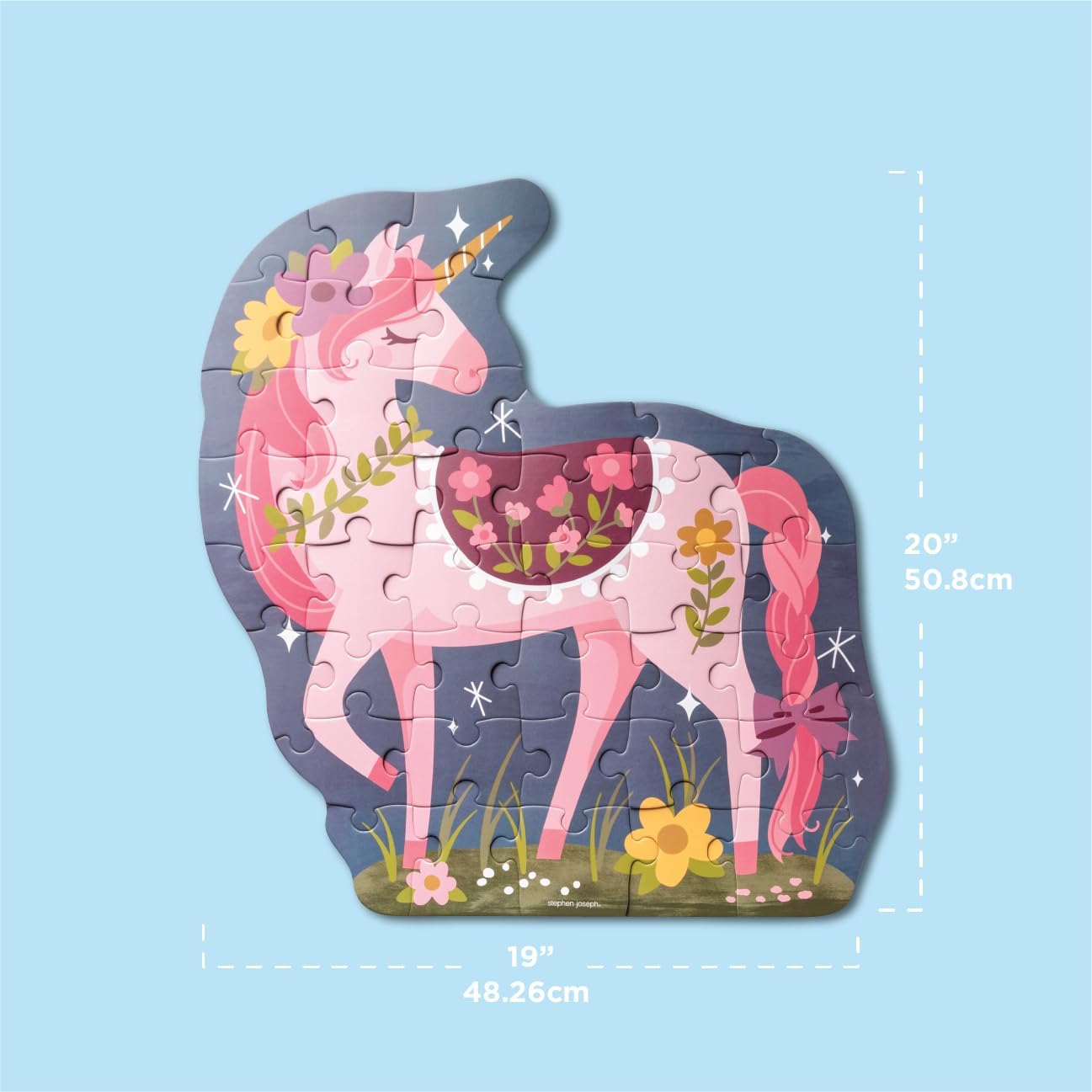 Unicorn Shaped Puzzle 80 MW-23064_2