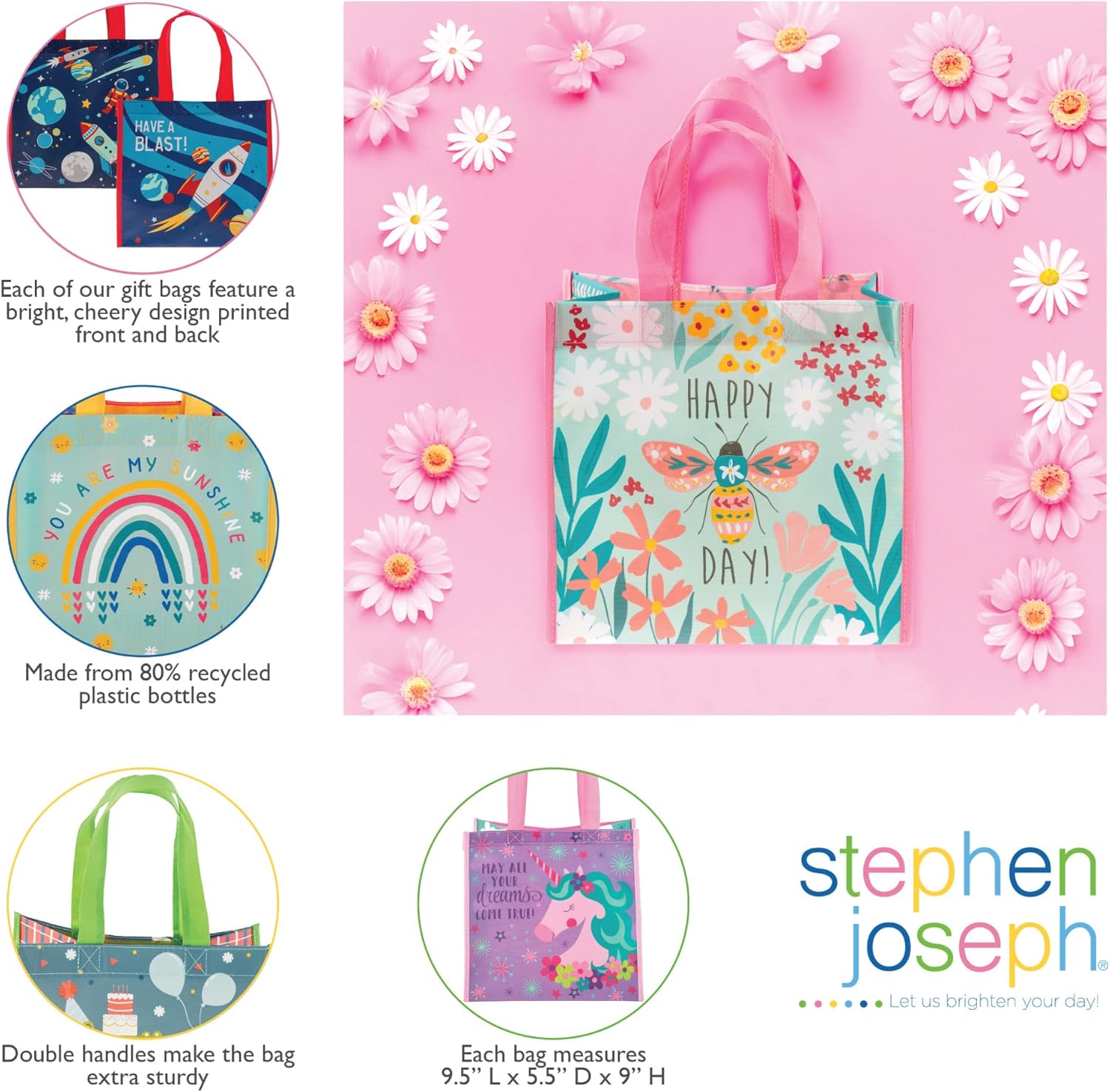 Medium Gift Bag Cute Button 50 MW-23067_467984d0-774f-442f-8000-bd29adf2a065