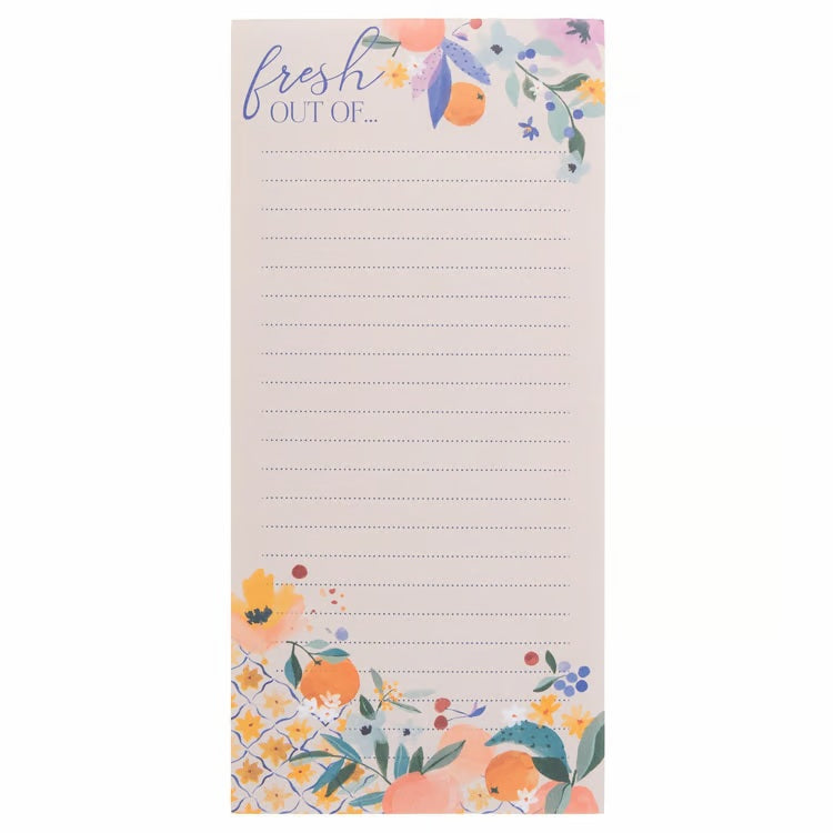 Magnetic Notepad Fruit 50 MW-23072