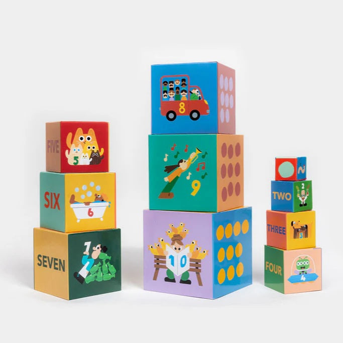 Number Stacking Nesting Blocks 80 MW-23117