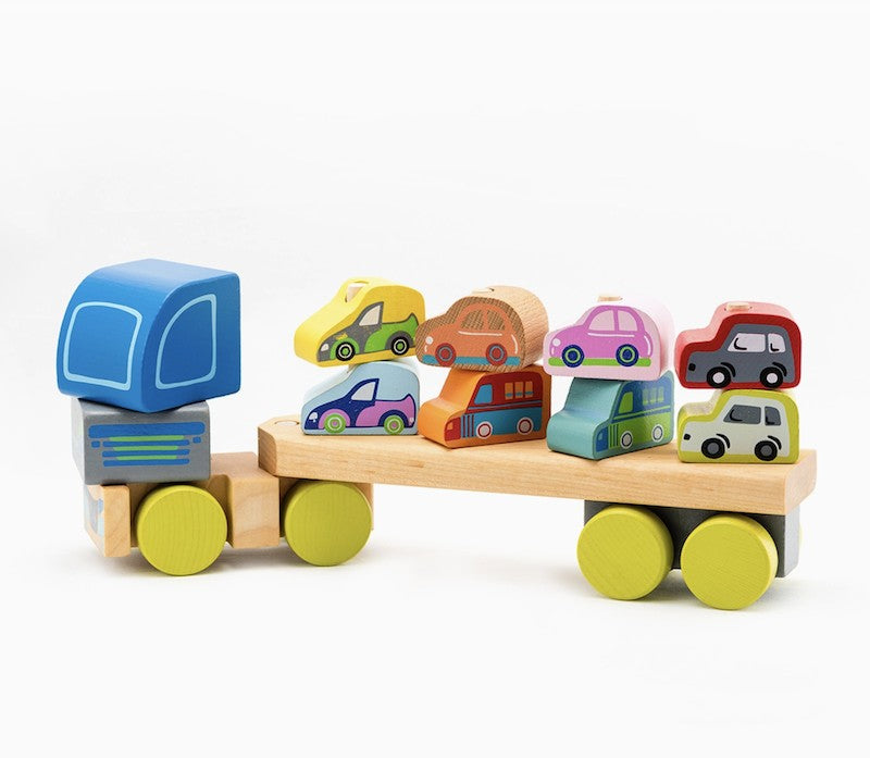 Wooden Truck With Cars 80 MW-23126_3