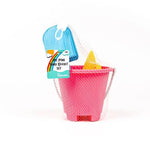 3Pc Pink Sand Bucket Set 80 MW-23129