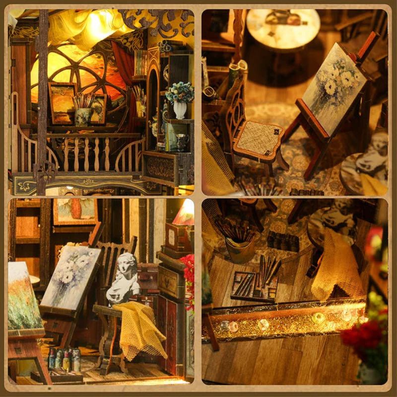 Gold Twilight Studio Book Nook 80 MW-23139_3